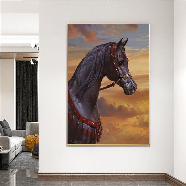 horse landscape